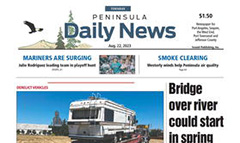 Peninsula Daily News - WA newspaper front page
